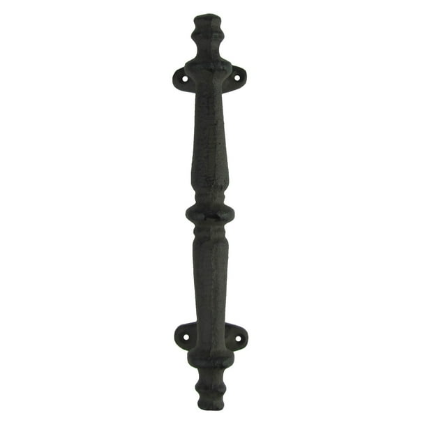 Gate Sliding Door Pull Handle Large Heavy Duty Cast Iron Rustic Shed Home Decor Gate Sliding Door Pull Handle Large Heavy Duty Cast Iron Rustic Shed Home Decor